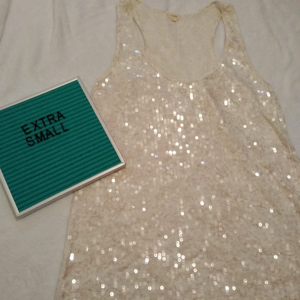 J. Crew sequence tank. XS